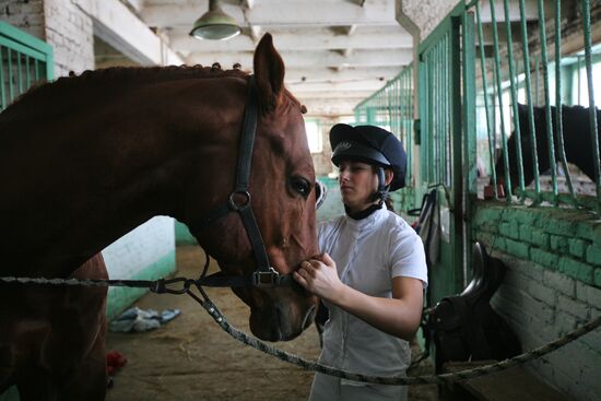 Novosibirsk Equestrian school