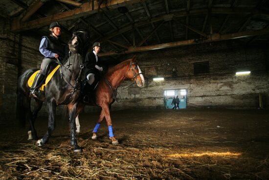 Novosibirsk Equestrian school