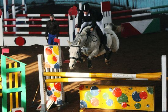 Novosibirsk Equestrian school