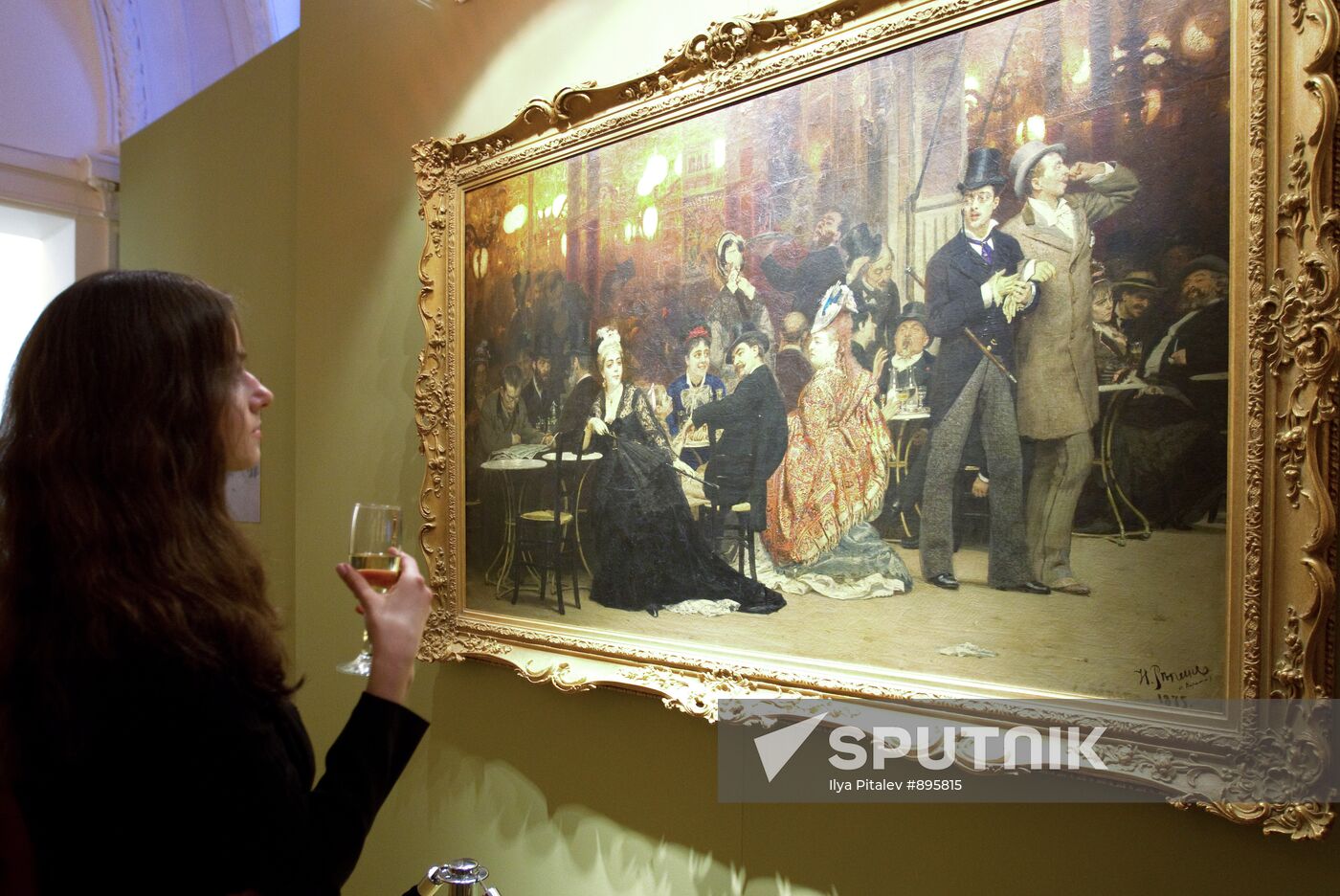 Opening of Christie's exhibition auction in Moscow