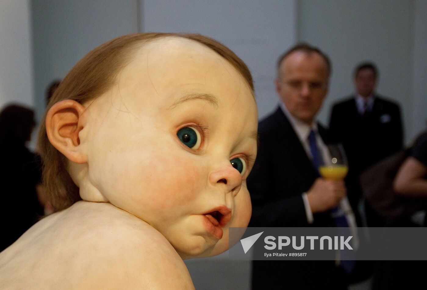 Opening of Christie's exhibition auction in Moscow