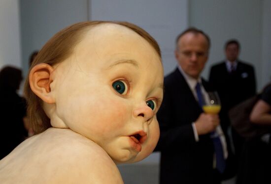 Opening of Christie's exhibition auction in Moscow