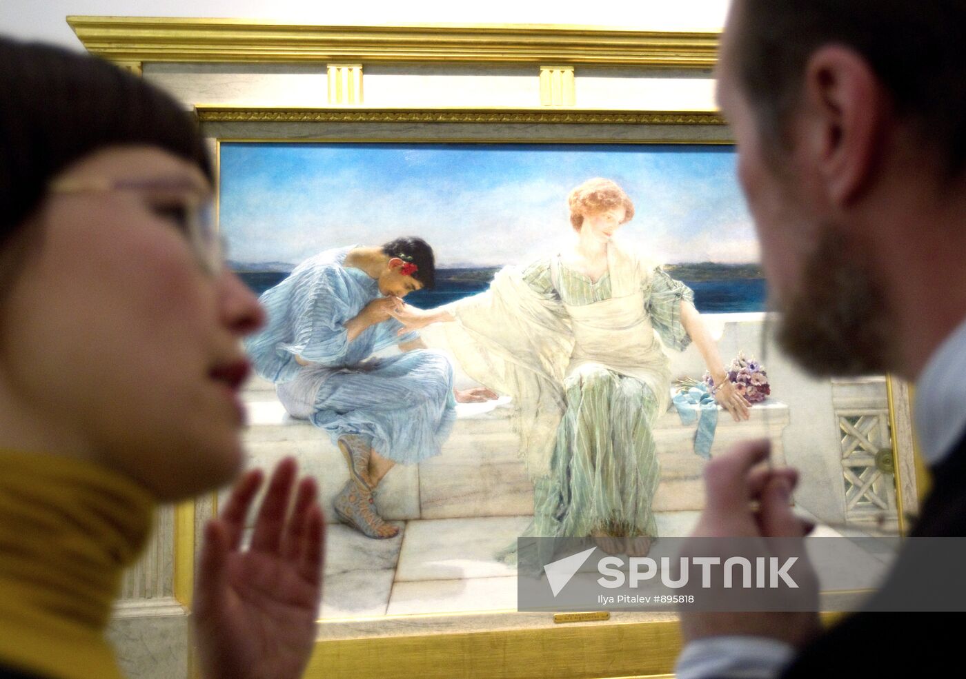 Opening of Christie's exhibition auction in Moscow