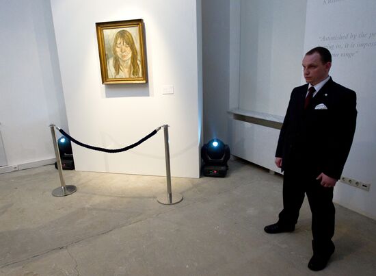 Opening of Christie's exhibition auction in Moscow