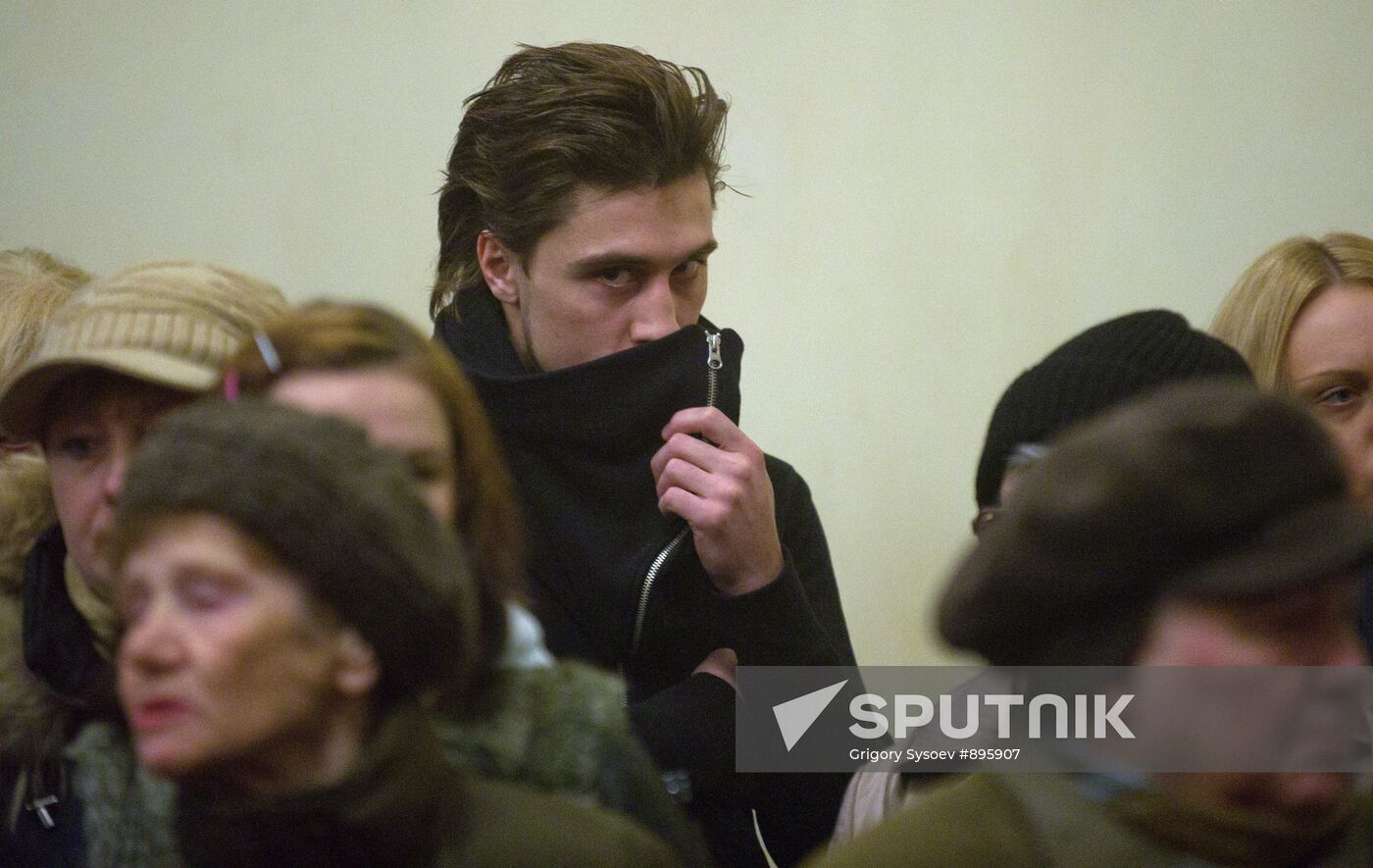Paying last respects to actress Lyudmila Gurchenko