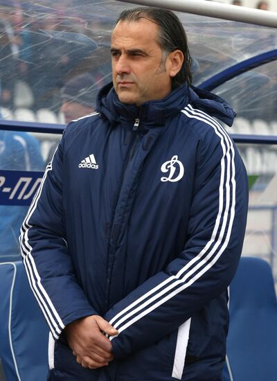 Football. Premier League. Match Volga - Dinamo