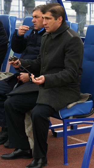 Football. Premier League. Match Volga - Dinamo
