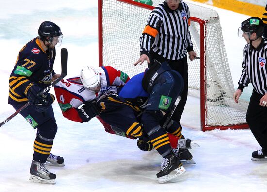 Hockey. KHL. Match Atlant - Lokomotiv