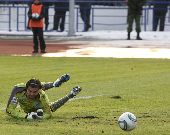 Football. Premier League. Match Volga - Dinamo