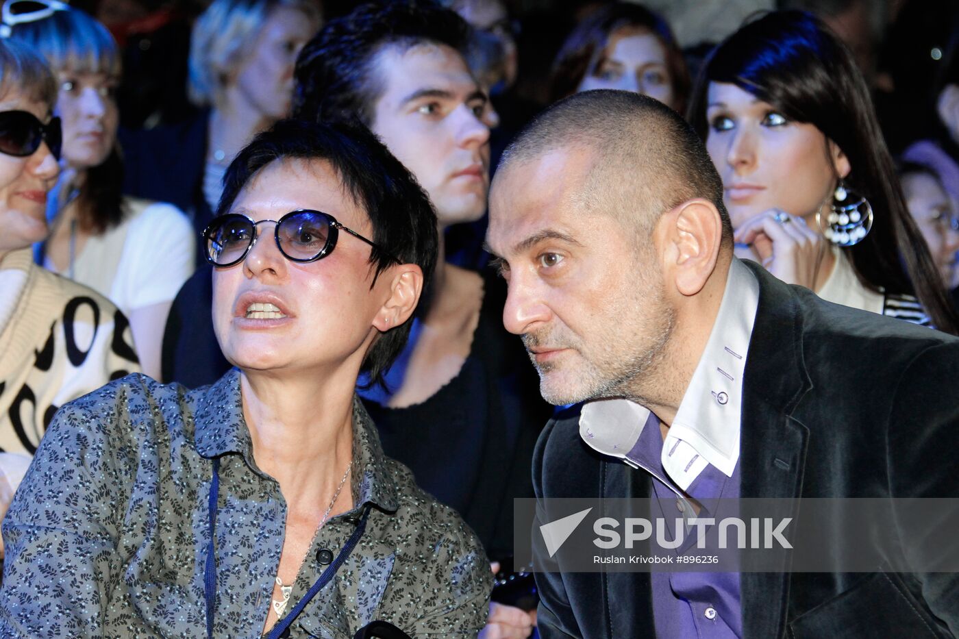 Irina Khakamada with husband, Vladimir Sirotinsky