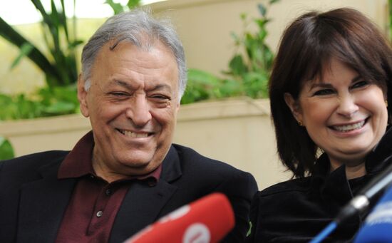 Zubin Metha, Olga Rostropovich