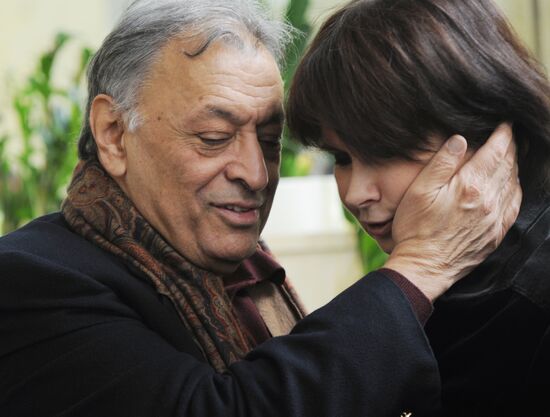 Zubin Mehta, Olga Rostropovich