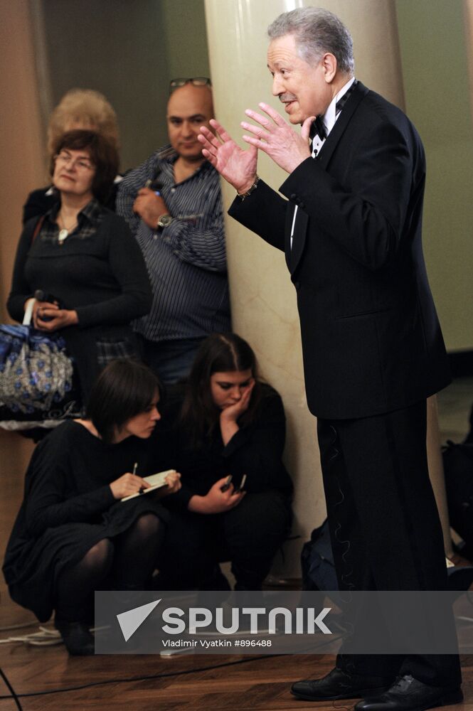 Musicologist Svyatoslav Belza