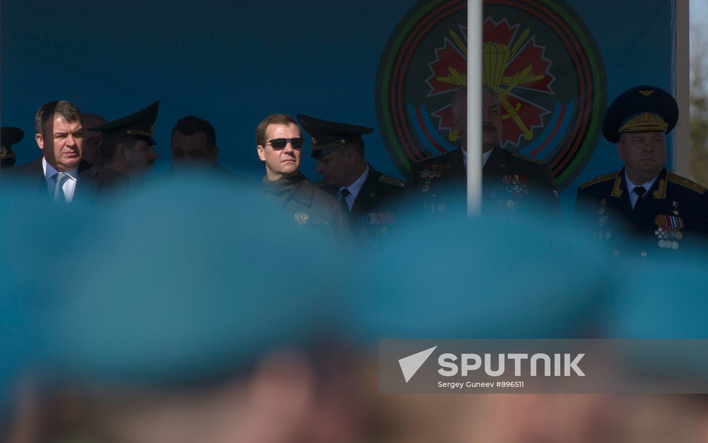Dmitry Medvedev visits Russian Airborne Troops regiment No.45