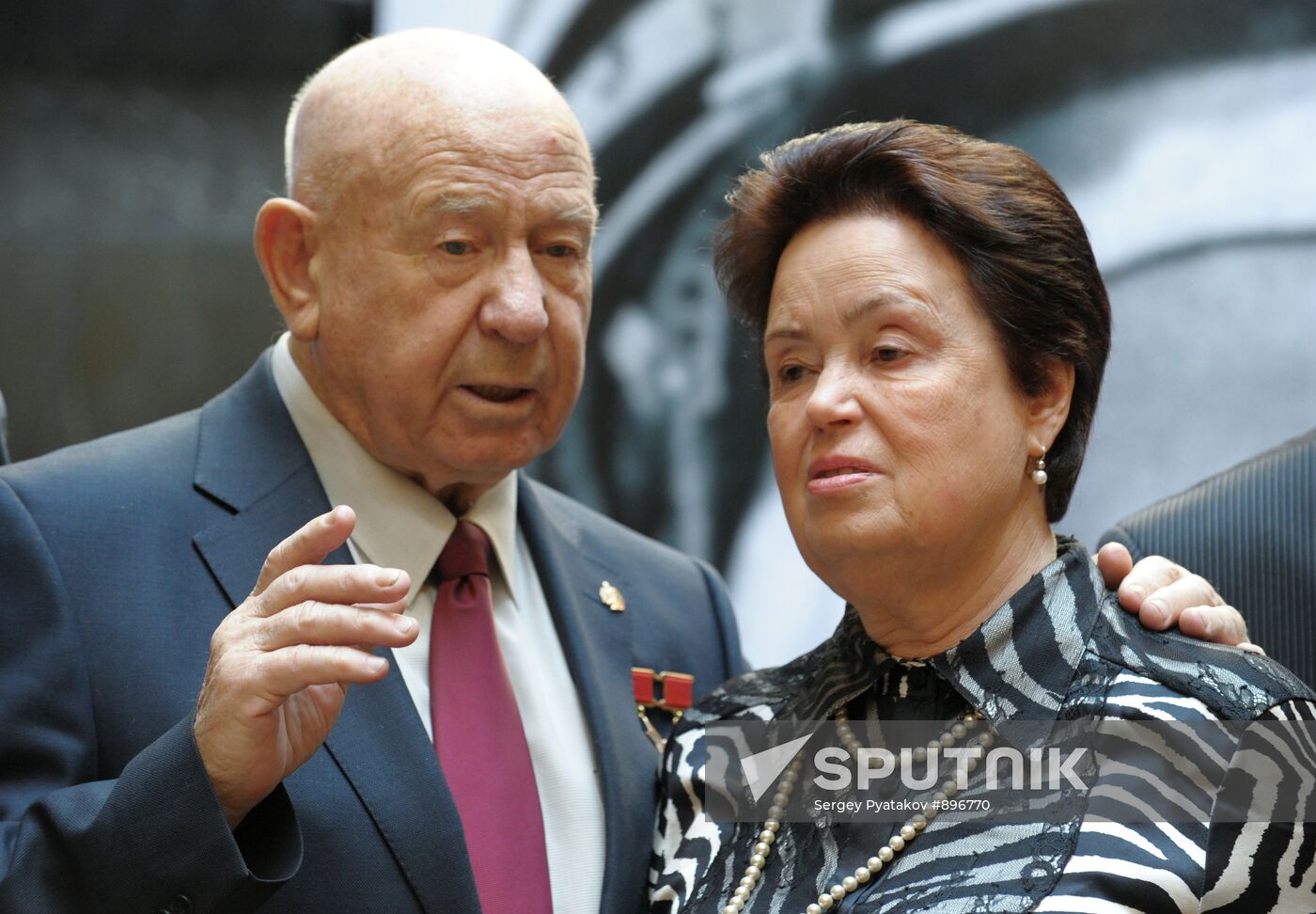 Alexei Leonov and Natalya Koroleva