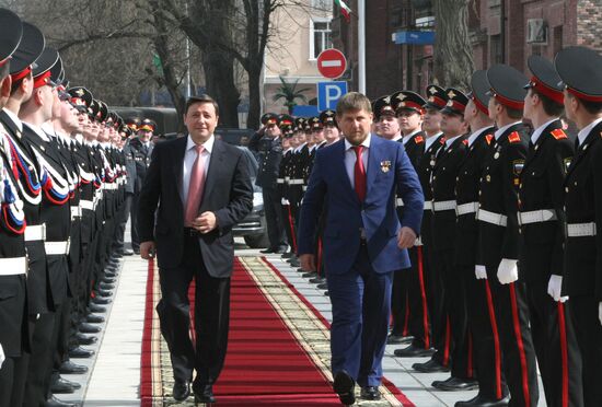 Inauguration of Chechen Republic leader Ramzan Kadyrov