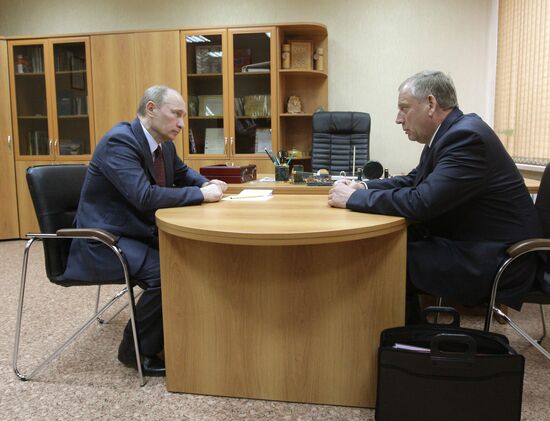 Vladimir Putin visits Novgorod Region