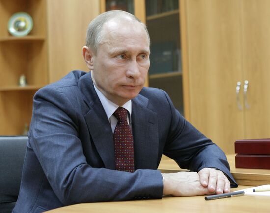 Vladimir Putin visits Novgorod Region