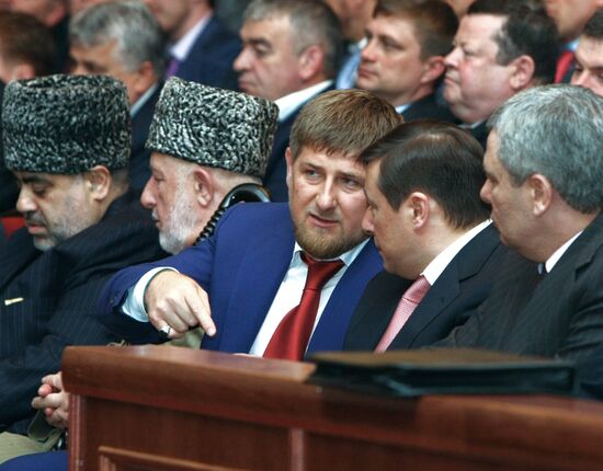 Inauguration of Chechen Republic leader Ramzan Kadyrov