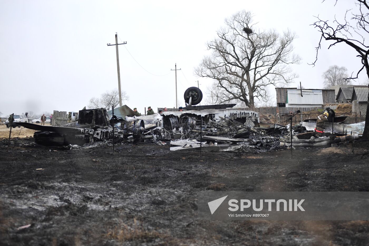 Su-27 fighter jet crashes near Vladivostok