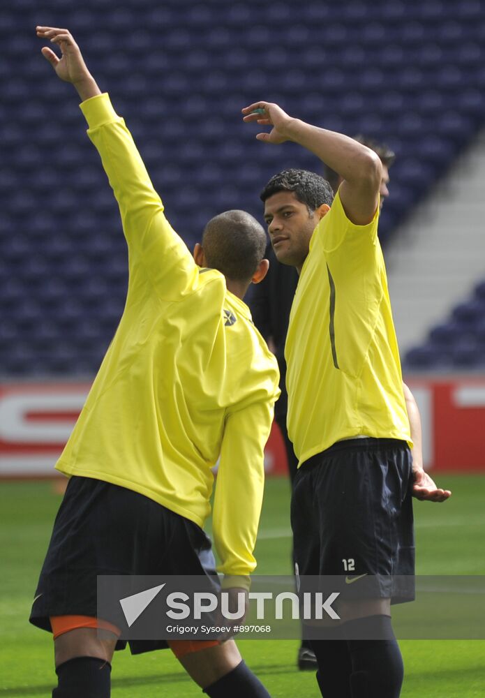 Portugal's FC Porto holds training session