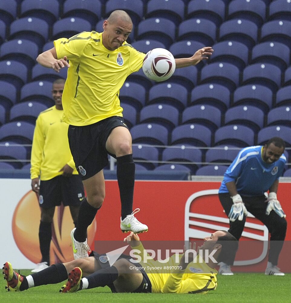 Portugal's FC Porto holds training session