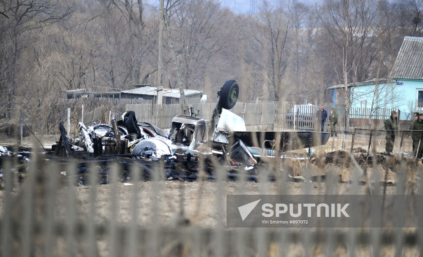 Su-27 fighter jet crashes near Vladivostok