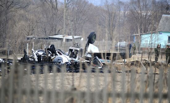 Su-27 fighter jet crashes near Vladivostok