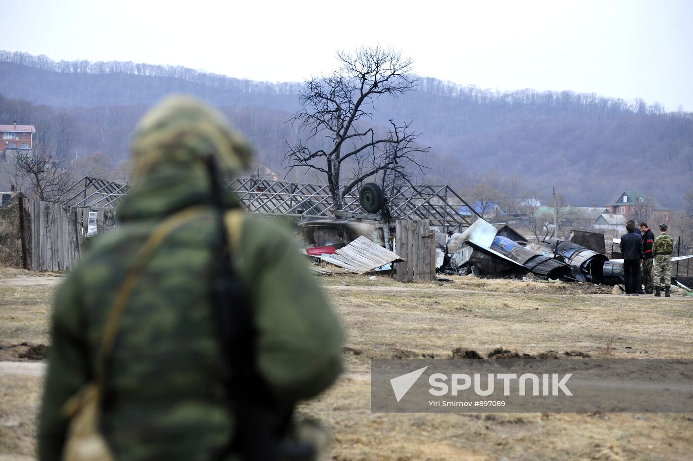 Su-27 fighter jet crashes near Vladivostok