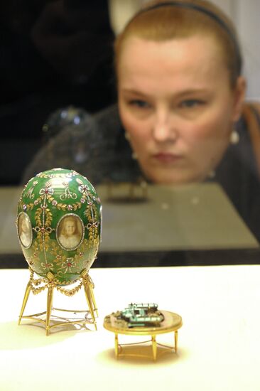 Fabergé and Stone Carving Masters exhibition kicks off in Moscow