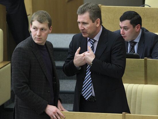 Robert Shlegel, Grigory Ivliyev and Alexander Khinshtein