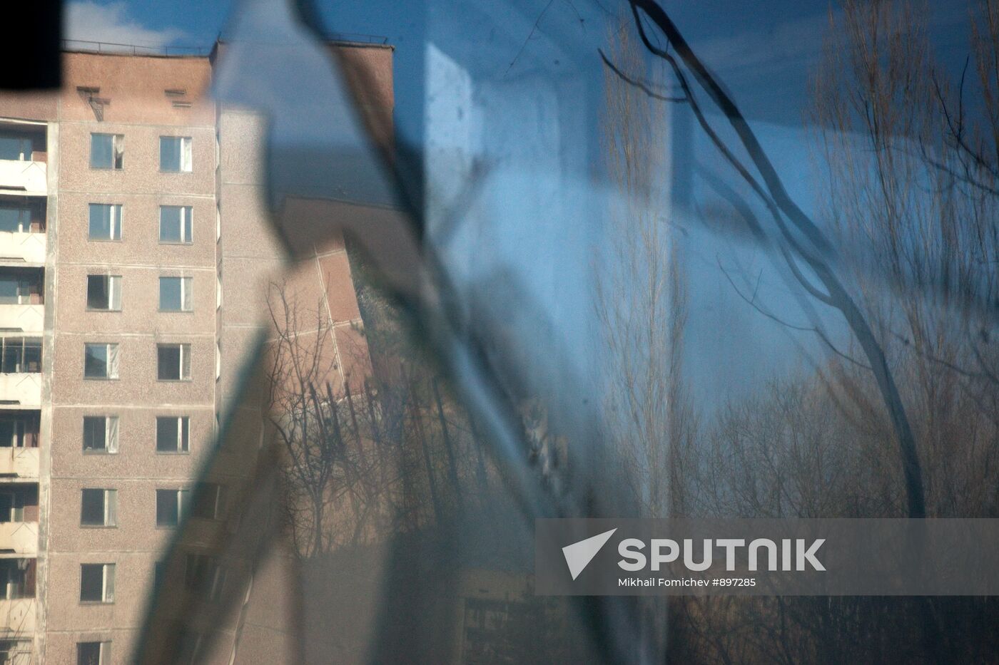 Exclusion zone of Chernobyl Nuclear Power Plant