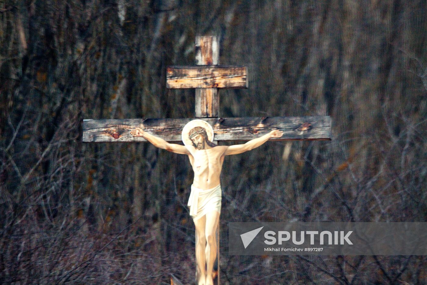 Wooden cross