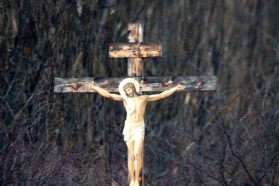 Wooden cross