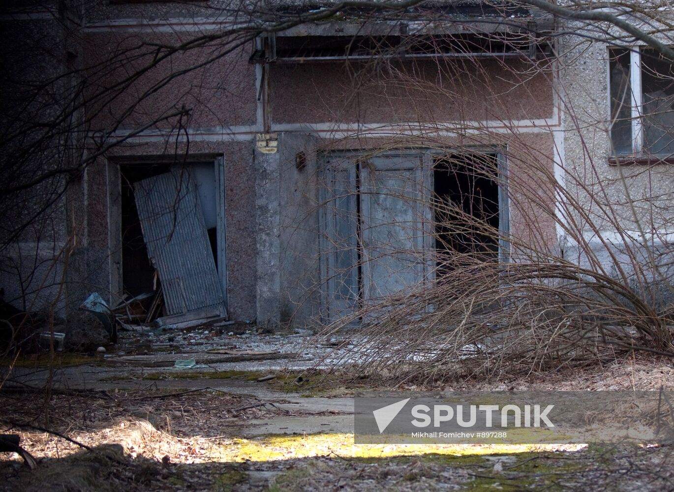 Exclusion zone of Chernobyl Nuclear Power Plant