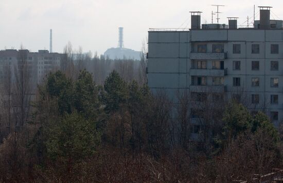 Exclusion zone of Chernobyl Nuclear Power Plant