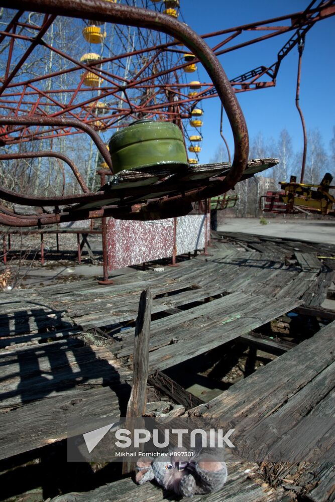 Exclusion zone of Chernobyl Nuclear Power Plant