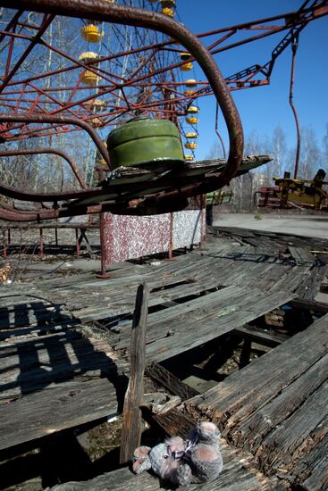 Exclusion zone of Chernobyl Nuclear Power Plant