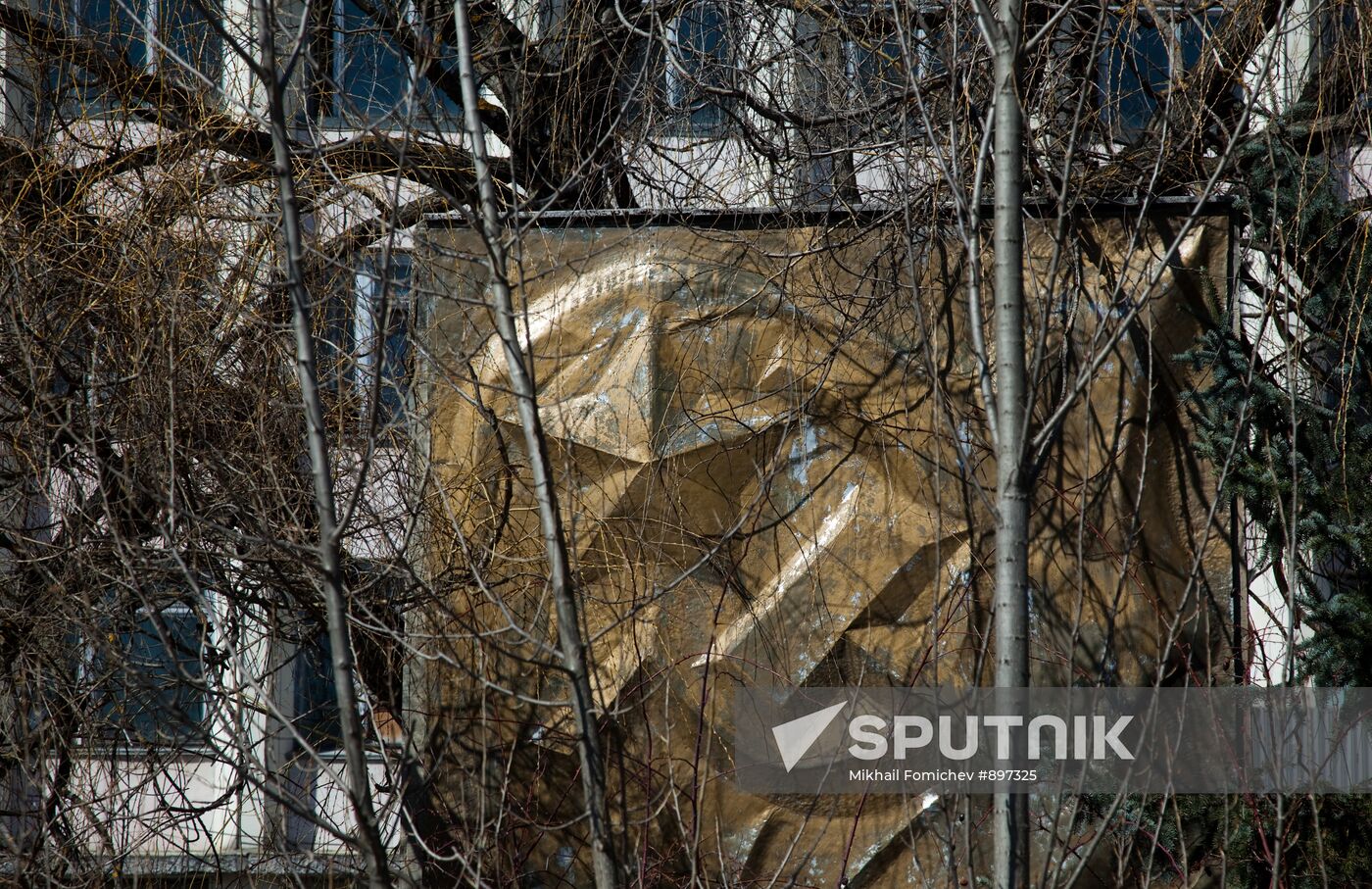 Exclusion zone around the Chernobyl nuclear power station