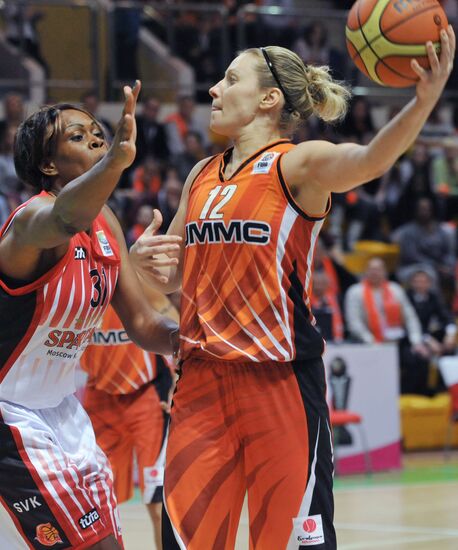 EuroLeague Women Basketball. Sparta&Co vs. UMMC