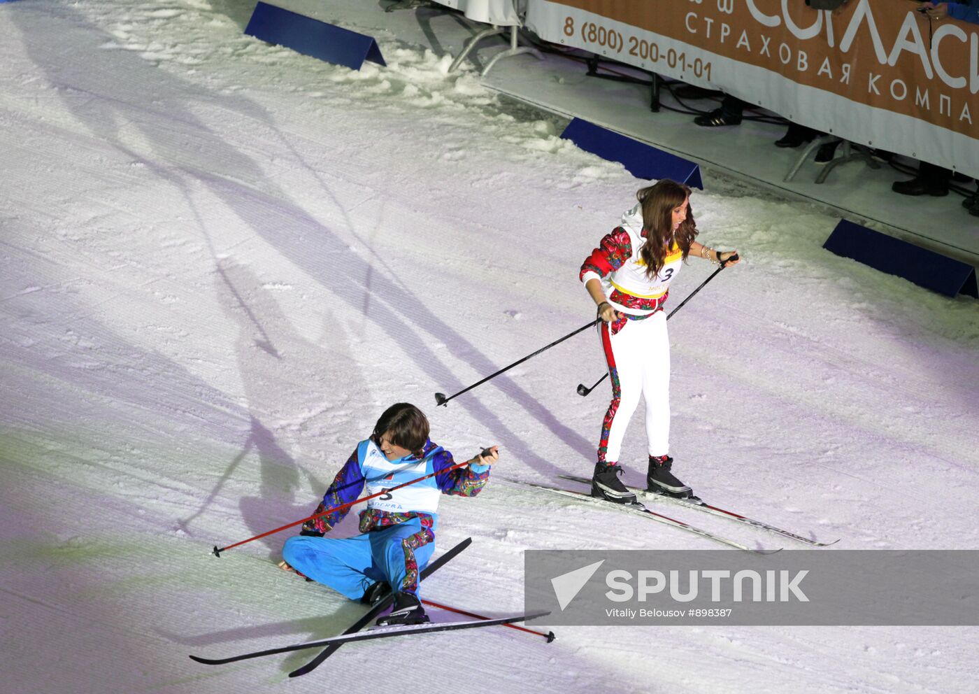 Prokhor Shalyapin and Svetlana Masterkova
