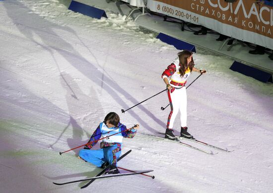 Prokhor Shalyapin and Svetlana Masterkova