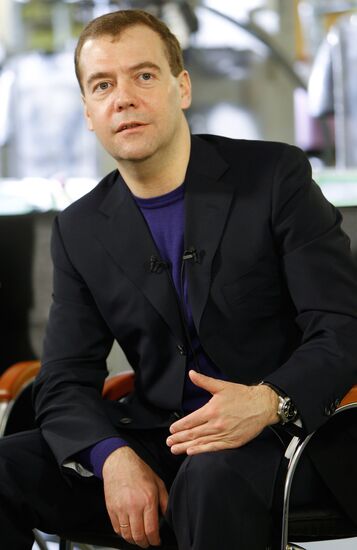 Dmitry Medvedev's working trip to Smolensk