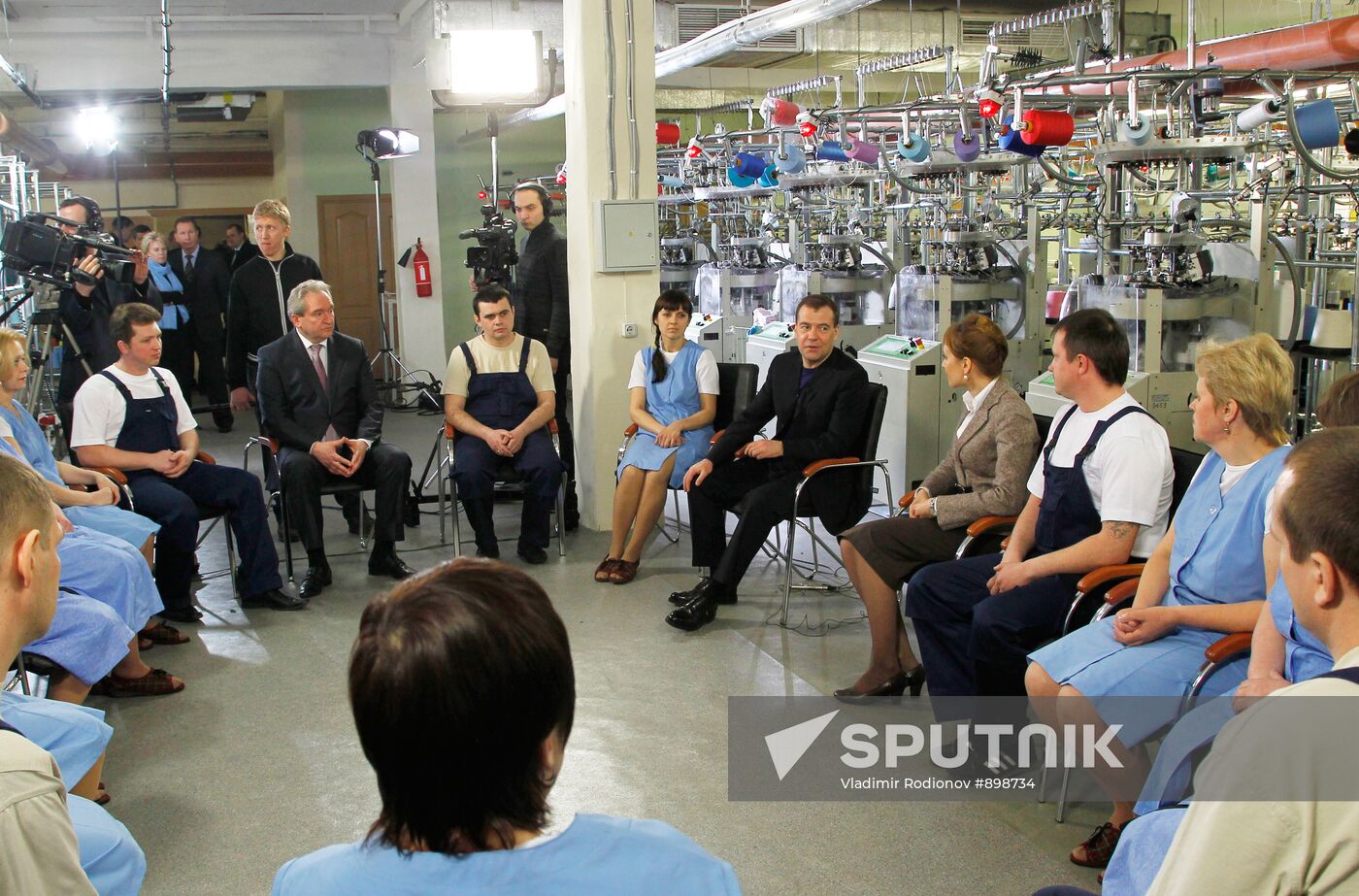 Dmitry Medvedev's working trip to Smolensk