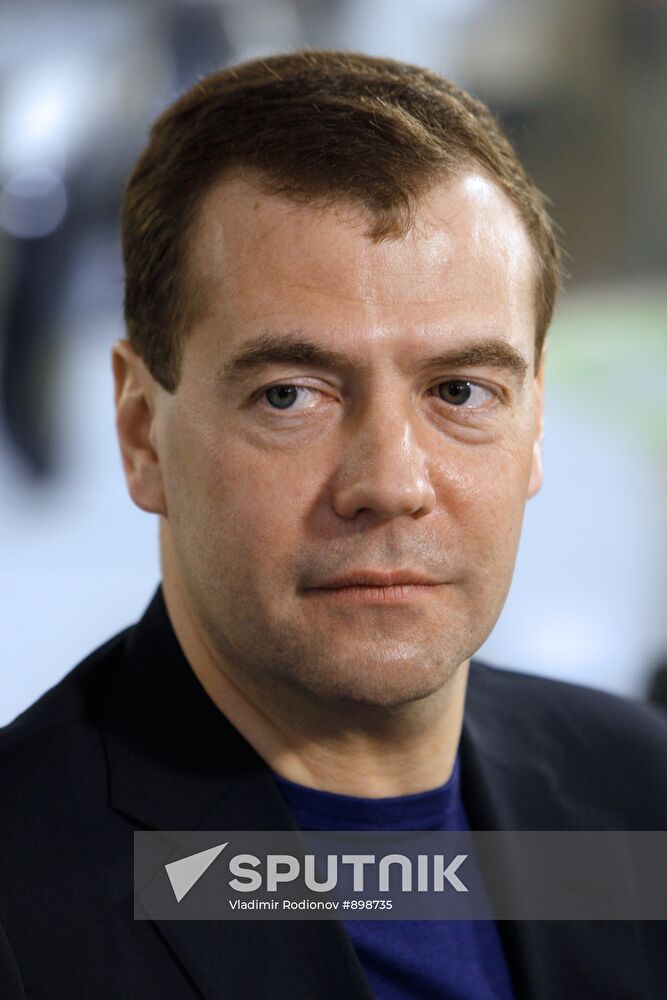 Dmitry Medvedev's working trip to Smolensk