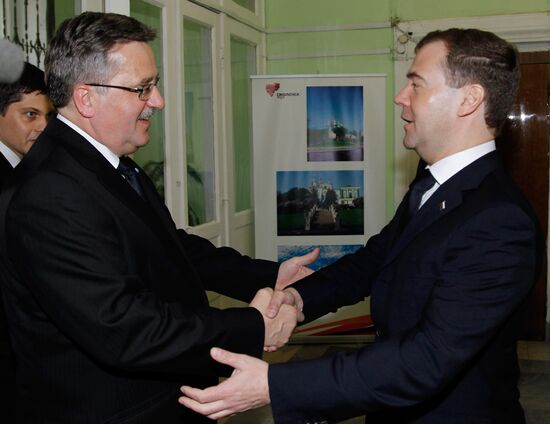 Dmitry Medvedev's working trip to Smolensk