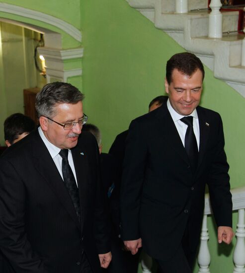 Dmitry Medvedev's working trip to Smolensk