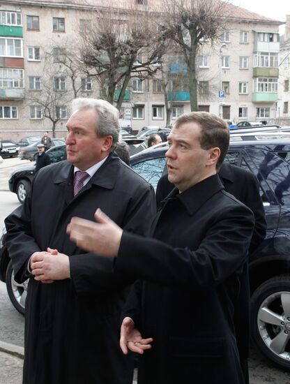Dmitry Medvedev's working trip to Smolensk