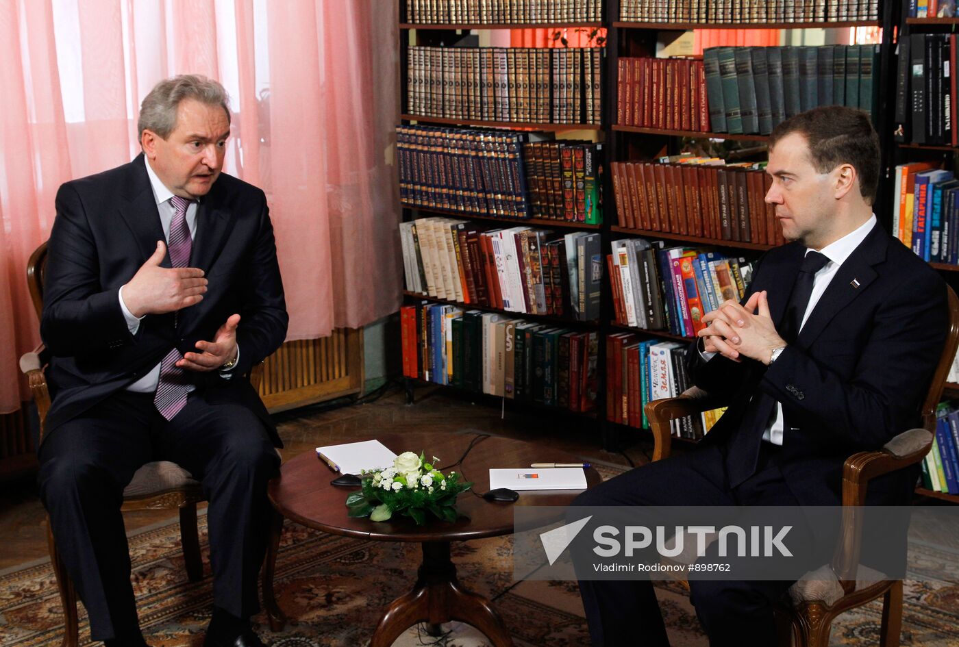 Dmitry Medvedev's working trip to Smolensk