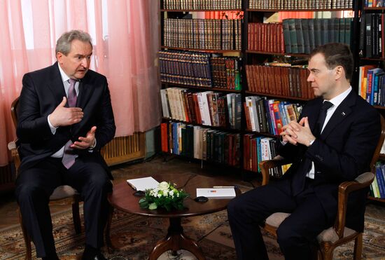 Dmitry Medvedev's working trip to Smolensk